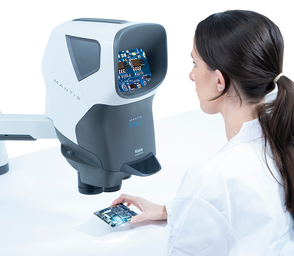 Mantis 3rd Gen for electronics inspection