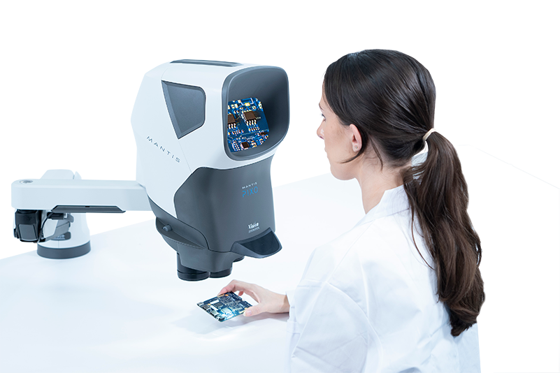 New Mantis PIXO stereo microscope